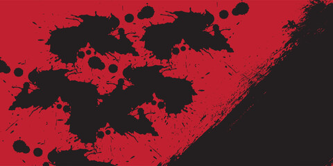 modern splatter ink grungy background in abstract style vector. vector background art