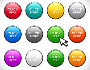 Colorful click buttons