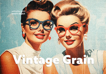 Vintage Grain Photo Effect