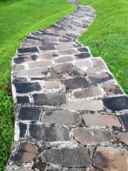 stone path in the park