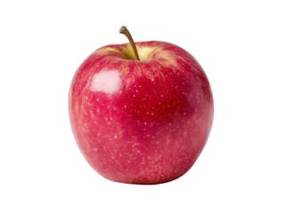 A single red apple isolated on black background, Isolated On White Background, Png Transparent