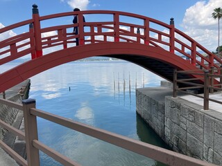 bridge over the lake