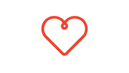 Pink heart outline formed by scattered glitter particles

