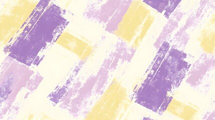 Obraz premium Abstract Pastel Purple Yellow Brush Strokes Texture Background