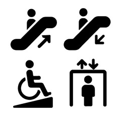 flat icon with shadow vector eps 10