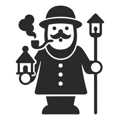 Winter Holiday Character Illustration