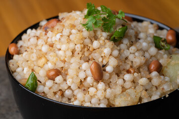 Sabudana khichdi Khichadi is an Indian Fasting Recipe Vrat food consumed during navratri, ekadashi, ganesh chaturthi