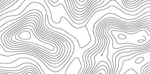 Topographical Contours of an Undulating Abstract Landscape