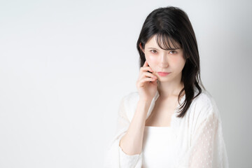 Fototapeta premium 女性 ビューティー スキンケア