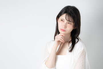 女性　ビューティー　スキンケア