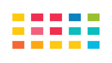 Colorful Squares Arranged Neatly arrangement geometric