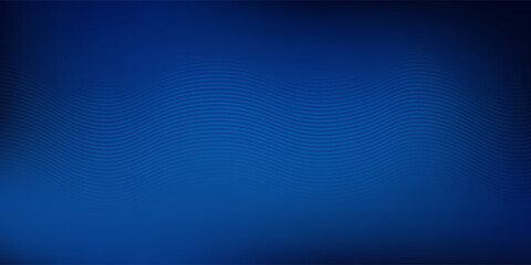 Lines abstract blue background  Blue curve design smooth shape by blue color vector abstract simple art