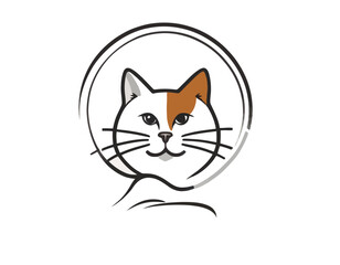 American Wirehair Cat Head Vector Art, Intricate Powerful and Ready for Print or Web, Sharp Details. Strong Identity. Timeless Design, Symbolize Strength, Courage 