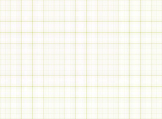 Millimeter graph paper grid. Blank template for design and measurement. Technical engineering line scale measurement. Lined technical paper. Vector Blueprint template for architect, student, engineer