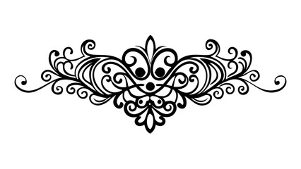 Ornate floral jewelry design intricate