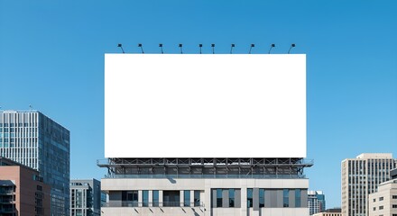 Obraz premium billboard on the street