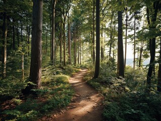 Obraz premium path in the woods