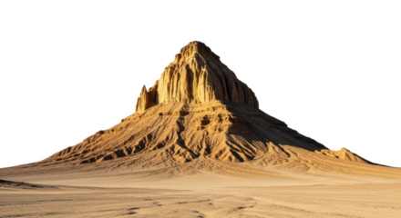 Desert Rock Formation Isolated Transparent PNG