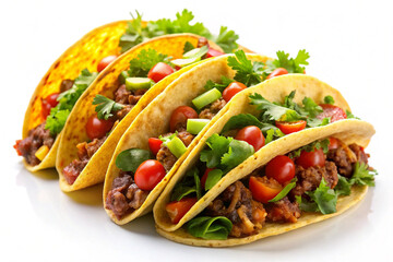 Mexican Style Street Tacos with Fresh Toppings
