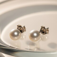 Pearl earrings 