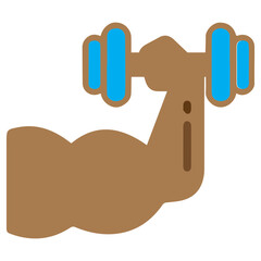 Exercise color icon