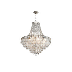 Elegant Crystal Chandelier, Sparkling Luxury Lighting Fixture for Home Decor