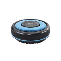 Smart Robotic Floor Cleaner Close-up Studio Shot of a Modern Cleaning Device