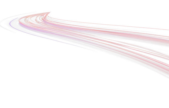 Neon spiral swirl twirl glowing luminous bright vortex curve wave, abstract futuristic transparent light effect background png vector design - Powered by Adobe