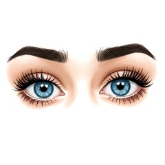 Fototapeta premium Azure Gaze