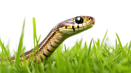 Fototapeta premium Snake in Grass (1)