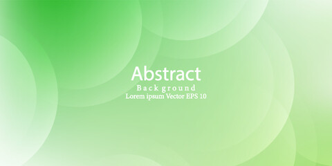 Green Abstract Circles Modern Background. deal for technology, business, or eco-friendly themes. vector illustration