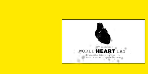 2d rendering world heart day