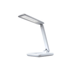 Modern Foldable LED Desk Lamp - Minimalist White Design