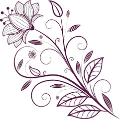 vector floral background