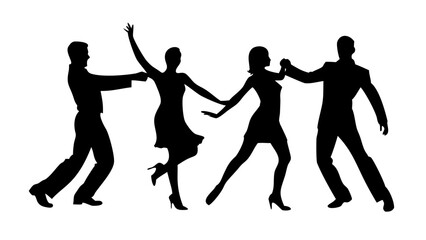 Black silhouette of a hand holding a microphone music