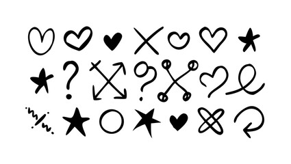 Black Hands Silhouette Collection human hands fingers