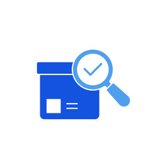 inspection icon outline editable stroke line drawing eps