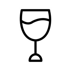 wine line icon