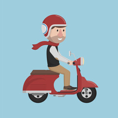 Businessman concept design illustration vector design