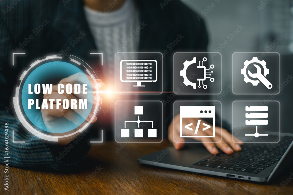 Aufkleber discover the power of low code platforms for rapid application development and enhanced business eff