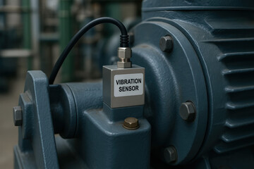Vibration sensor enable safety inspection monitoring to maintain efficient operation and improve industrial machinery performance