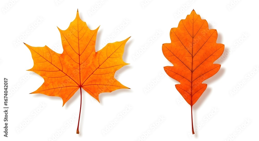 Poster golden autumn leaves on a branch illuminated by warm sunlight, with bokeh and sparkling particles cr