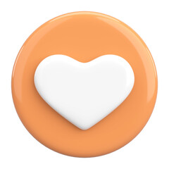 3D Illustration Of Bookmark Icon.