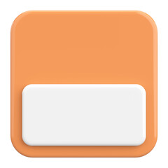 Price tag. Price label. 3D illustration.