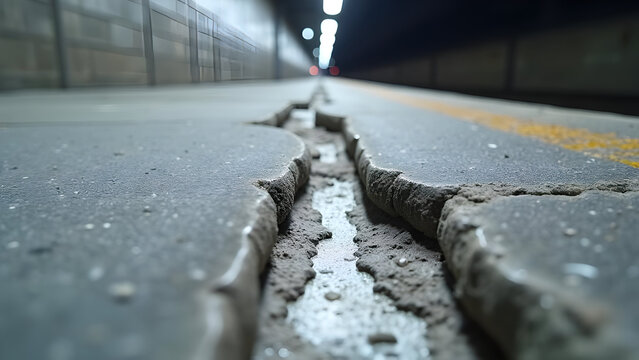 Subway Platform Freeze-Thaw Crack Cold-Weather Joint Filler