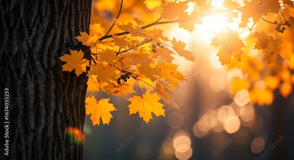 Poster closeup of translucent skeletonized leaves with intricate vein patterns, overlapping in a natural, o