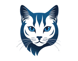 Obraz premium egean Cat Head Vector Art, Intricate Powerful and Ready for Print or Web, Sharp Details. Strong Identity. Timeless Design, Symbolize Strength, Courage 