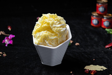 ice cream in a cup