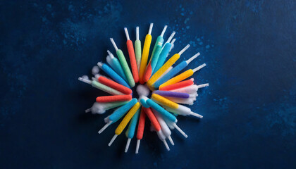 colored sticks
