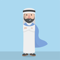 Business Man concept for advertising design with vector illustration Design